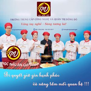 Học nấu ăn gia đình khóa ngắn hạn tại Hà Nội