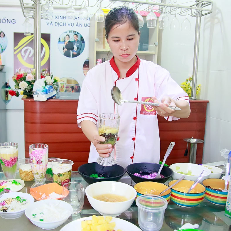 Khóa học nấu chè mở quán kinh doanh tại Hà Nội